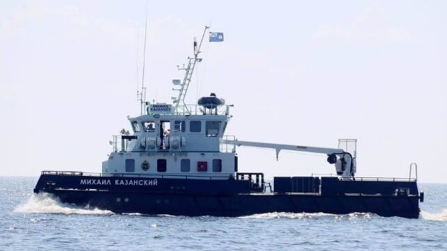 Russian research vessel