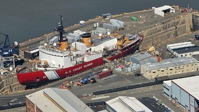 Polar Star in drydock