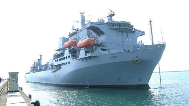 Royall Navy Auxiliary vessel