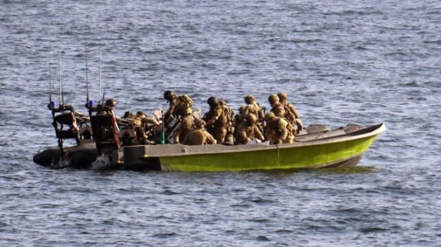 royal marines seize missile parts