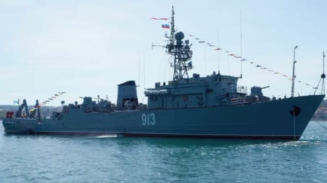 Russian warship