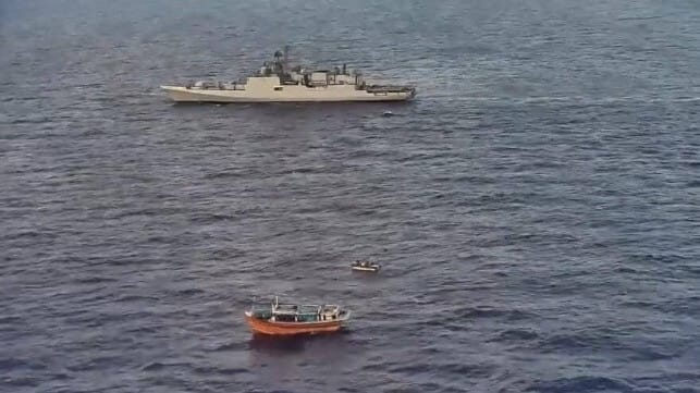Indian frigate
