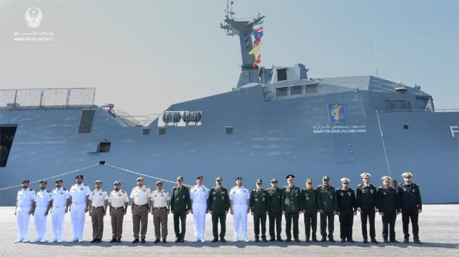 Iranian ship in UAE