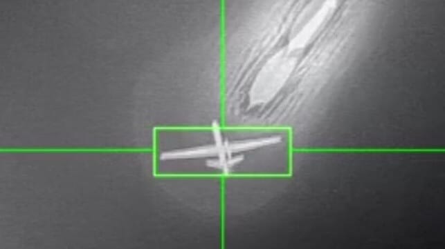 US drone targeted