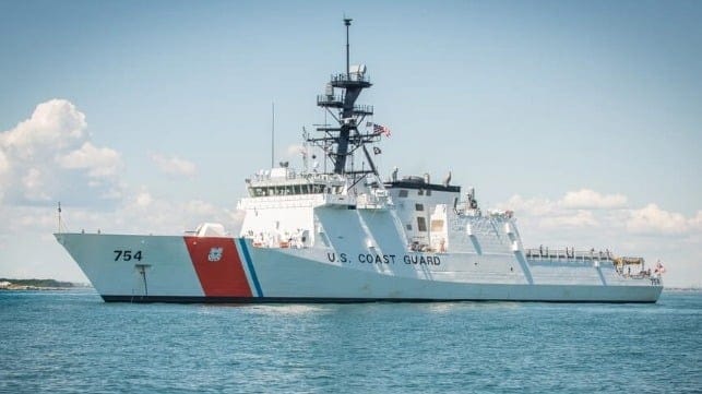 USCG Legend-class cutter James
