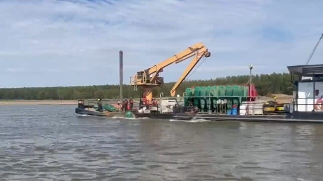 buoy marker deployment