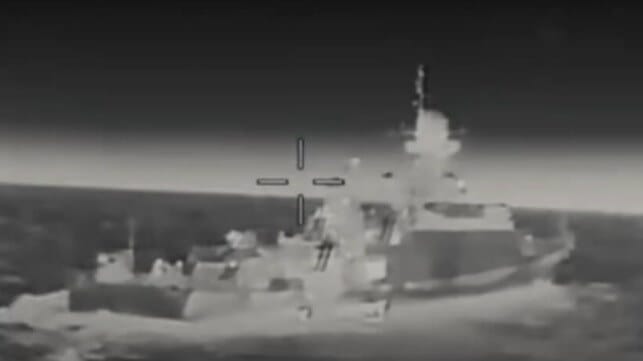 Missile boat attack
