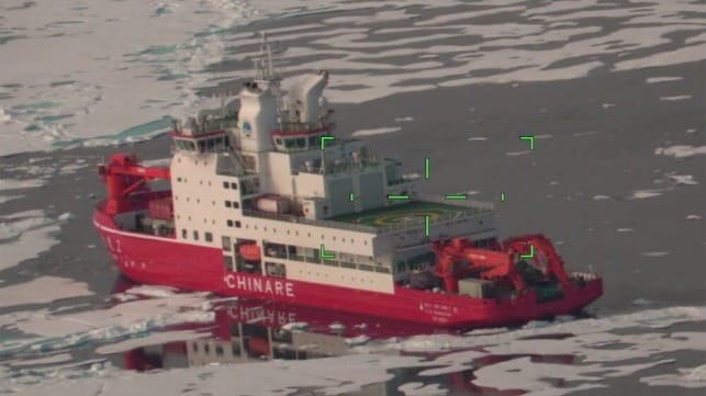 Chinese research shin in Arctic
