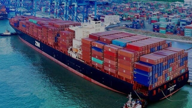 ZIM container ship