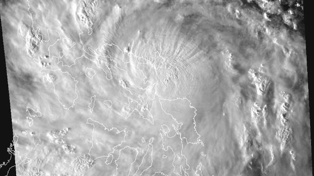 storm hits Philippines aims at Vietnam
