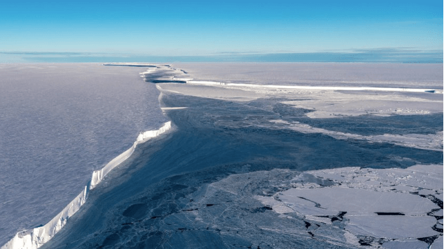 Ice in Antarctica