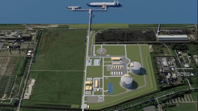 Germany's first LNG import terminal