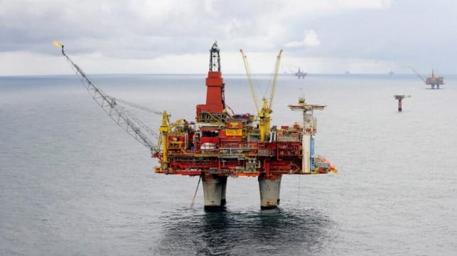 offshore oil platform