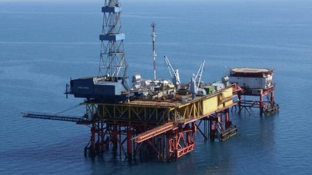 black sea offshore platform