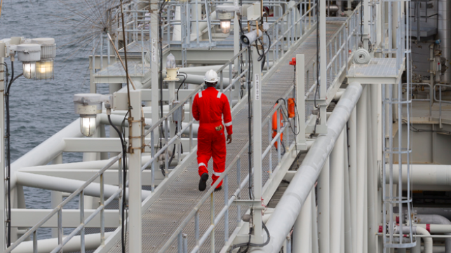 noble energy offshore worker
