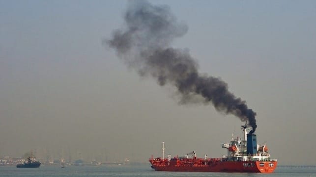 Ship smoke