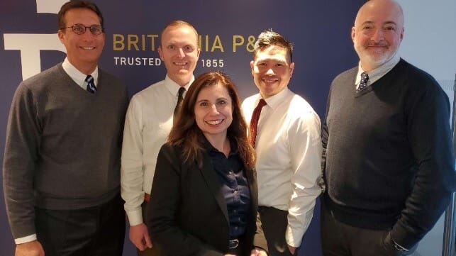Britannia P&I and Tindall Riley & Co Ltd.