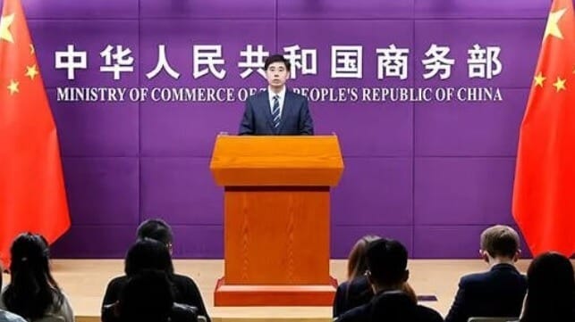 Chinese spokesperson