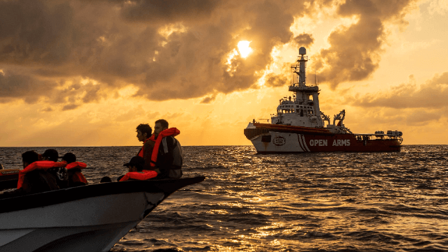 Open Arms rescue