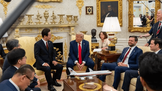 Lee at the White House
