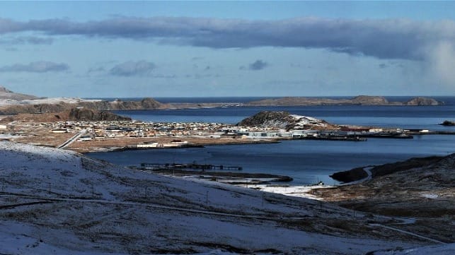The small harbor at Adak, Alaska, 2015 (Paxson Woelber / CC BY 2.0)