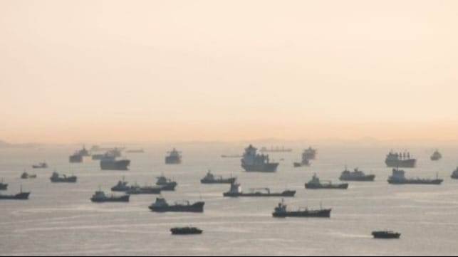 Indian crews leaving ships stranded off China