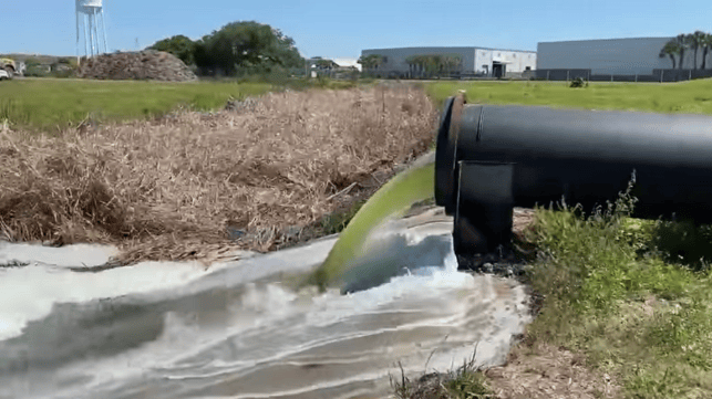 green water