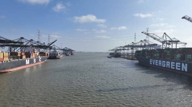 Antwerp oil spill