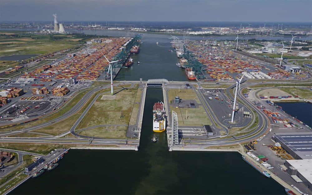 Antwerp port