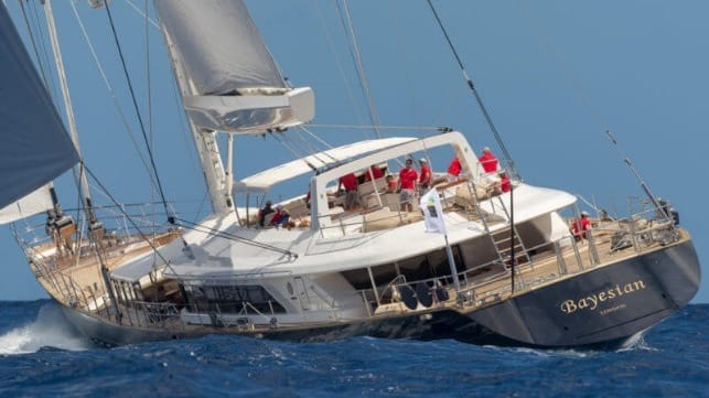 Bayesian sailing yacht