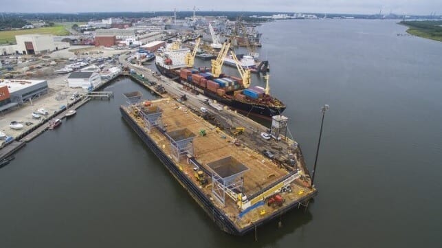 Charleston harbor