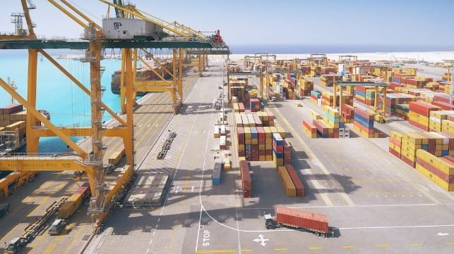 expansion of container operations at Saudi Arabia’s King Abdulaziz Port Dammam