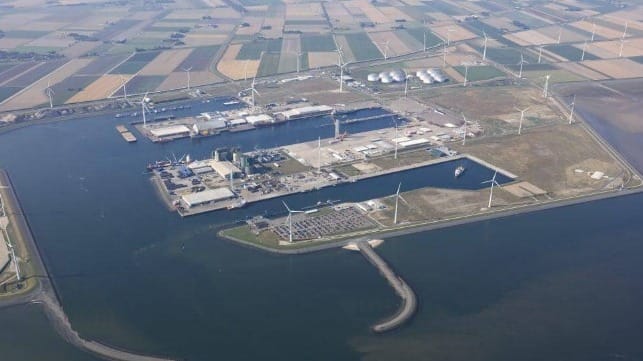 Eemshaven Netherlands will support the LNG import terminal