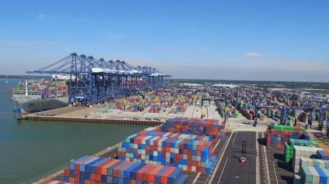 File image courtesy Port of Felixstowe