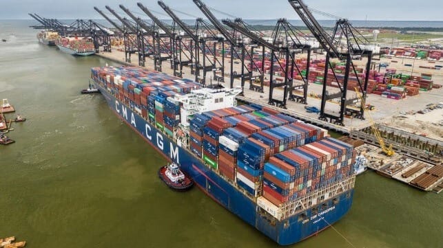 containership port of houston
