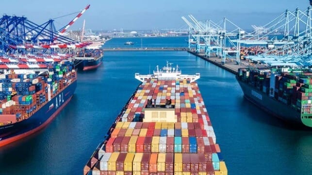 Southern California labor problems ports 