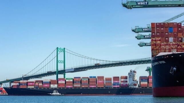 Los Angeles port
