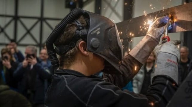 Neo Orbis keel laying ceremony