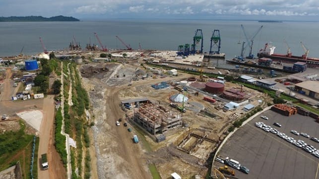 violent attack on vessel in Gabon 