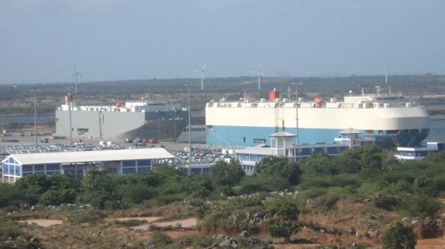 Ro/ro at Hambantota