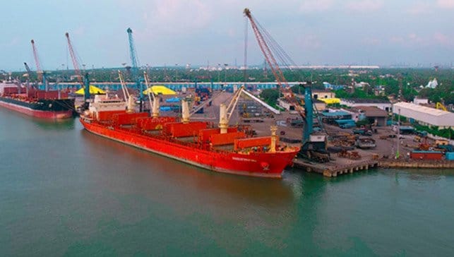Paradip port India