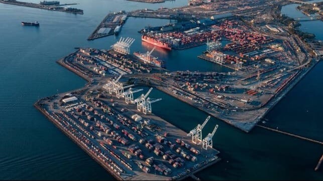 container volume declines 