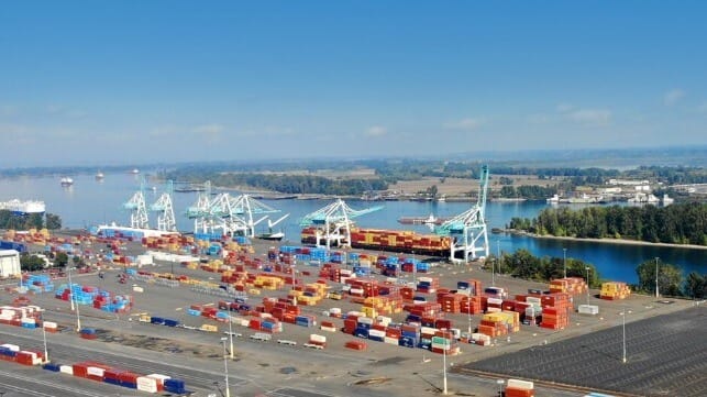 Portland Oregon port