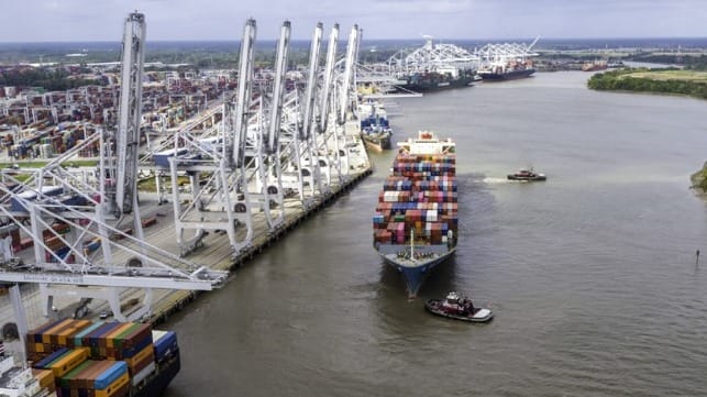 Port of Savannah expanding container and Ro/Ro capacity 