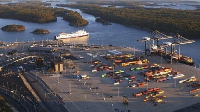 hydrogen fueling for Stockholm port