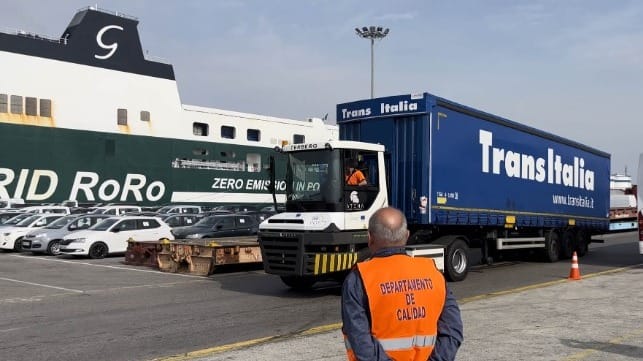 Valencia Port hydrogen test