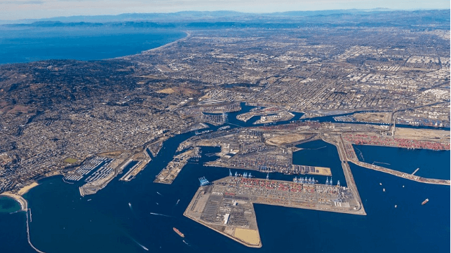 Southern California ports