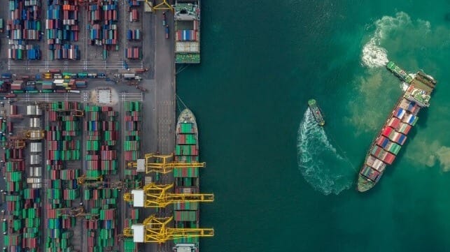 Port containers iStock