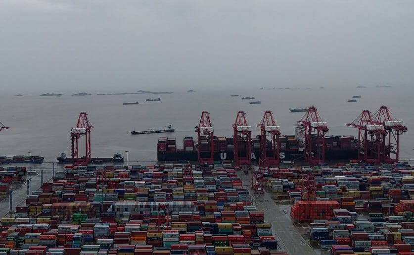 Shanghai container port