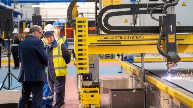 Type 31 steelcutting